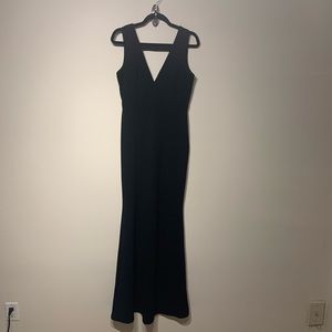 Black evening dress